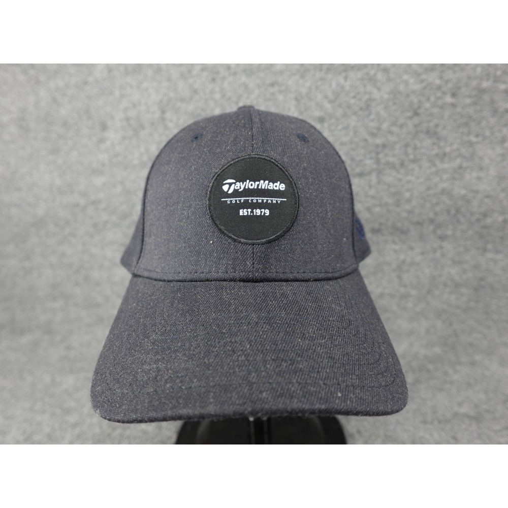 TaylorMade New Era 39THIRTY Golf Hat Mens Medium-Large Gray Stretch Fit‎ Cap